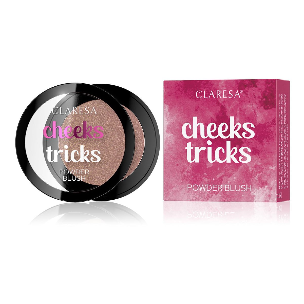 Claresa Wangen Tricks Puder Rouge 05 Secret 4gr.