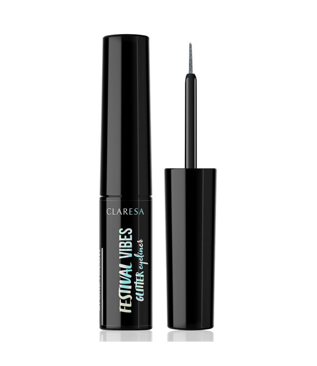 Claresa Festival Vibes Glitzer Eyeliner 01 Greyglow 4gr.