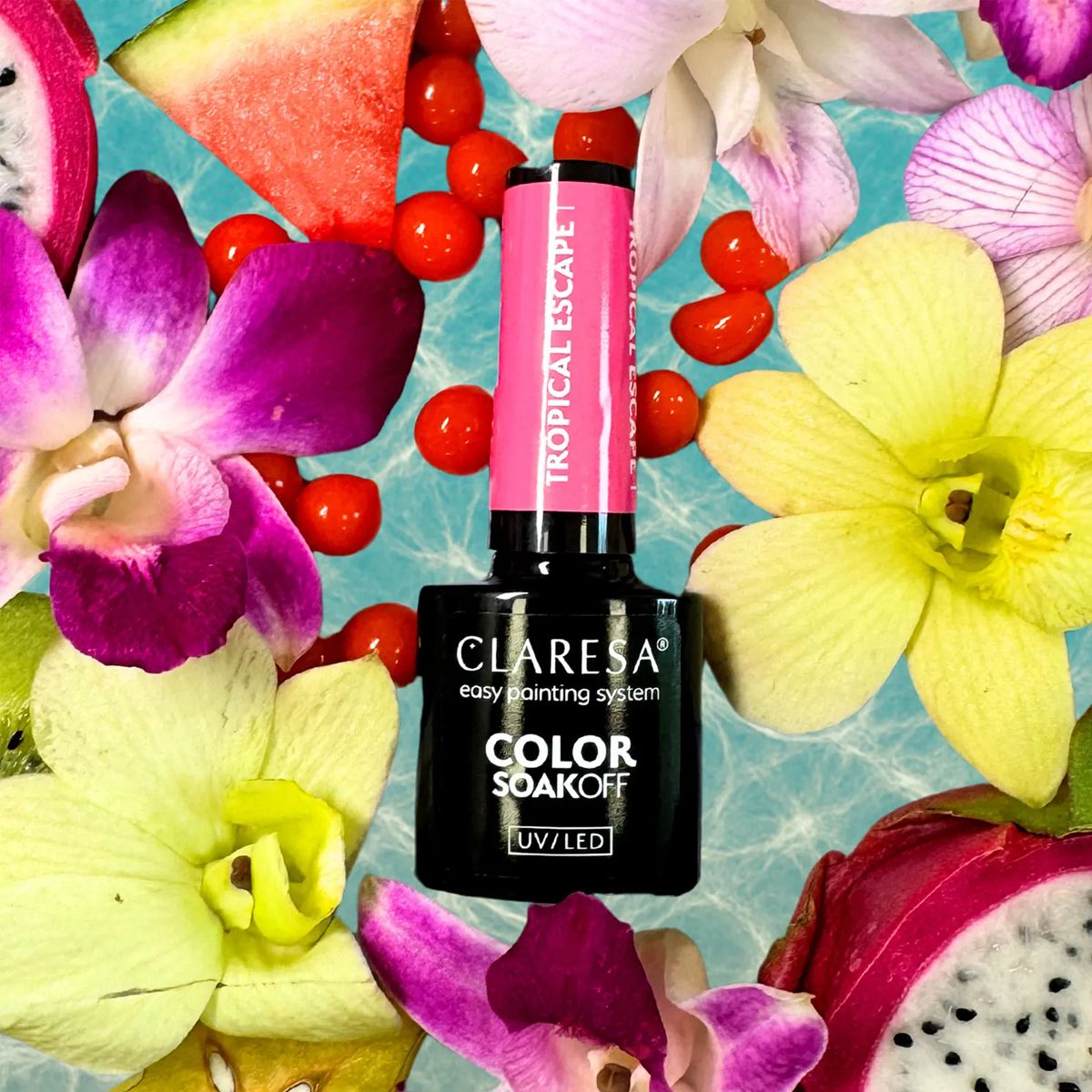 Claresa UV-LED-Gel-Nagellack, 5 ml, Tropical Escape 1