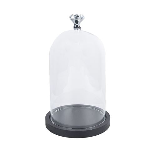 Clayre Eef Glasglocke 6gl2543 transparent 12x20 cm