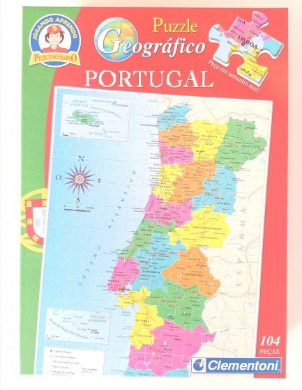 Clementoni Bein Puzzle Portugal Junior 104 Stücke