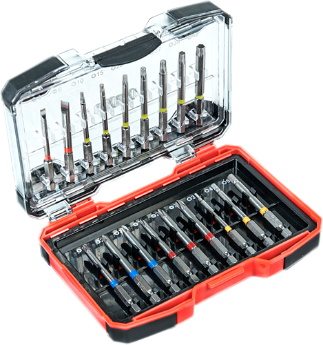 Connex-Bit-Set (lange Version), 18-teilige Box – coxb973918