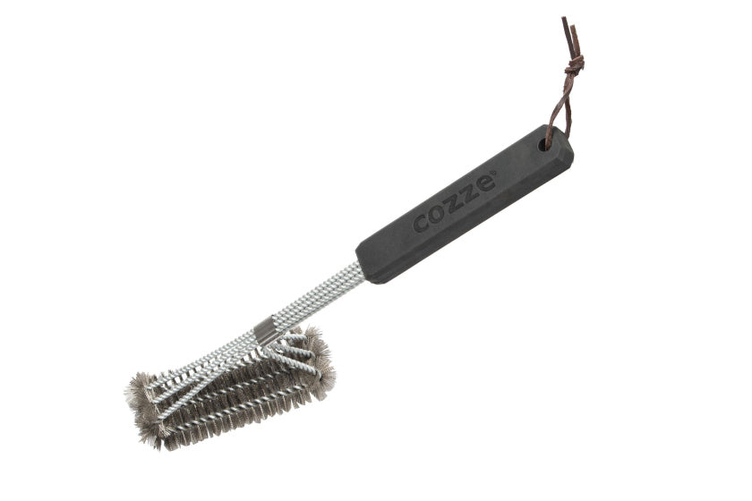 Cozze Reinigung Pinsel Grill Rost 40 cm Silber Schwarz