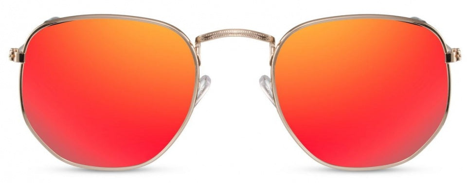 Sonnenbrille Unisex Gold Red (CWI2413)