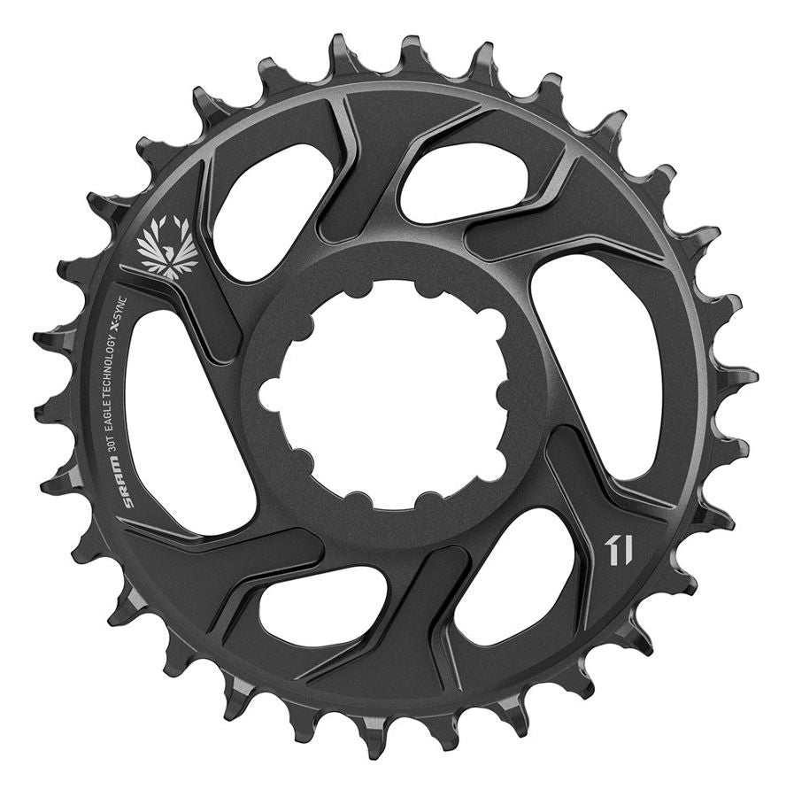 Sram Kettenblatt X-Sync 2 Kettenblatt X-Sync 2 Alu, 30 Zähne, schwarz