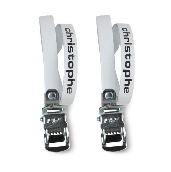 Zefal Zehenclip-Riemen Zef Christophe 516 Leder mit Set