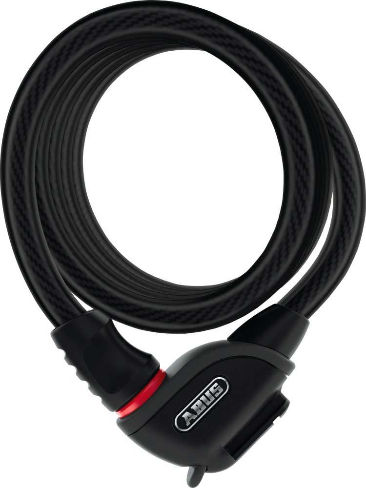 ABUS Spiral Cable Lock Phantom 8950 180 Schwarz - 180 cm