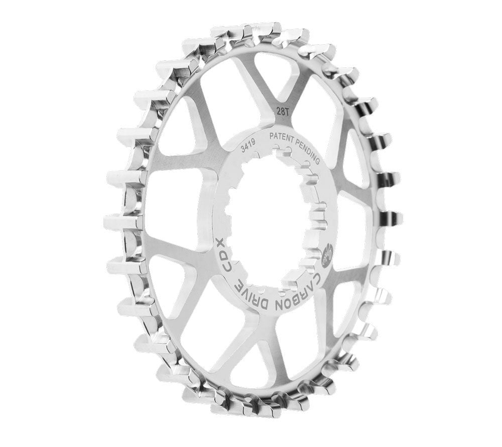 Shimano Gates Kettenrad CDX 28t 9-Keil-Freilaufnabe