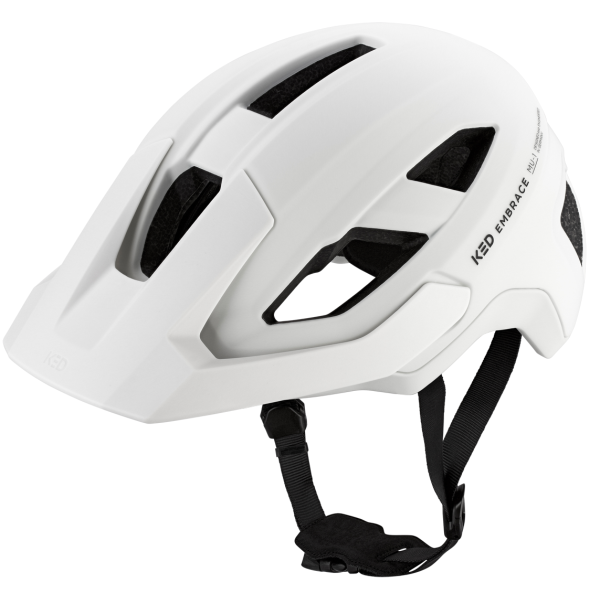 Ked Fahrradhelm Umarmung M (54–58 cm) – mattweiß