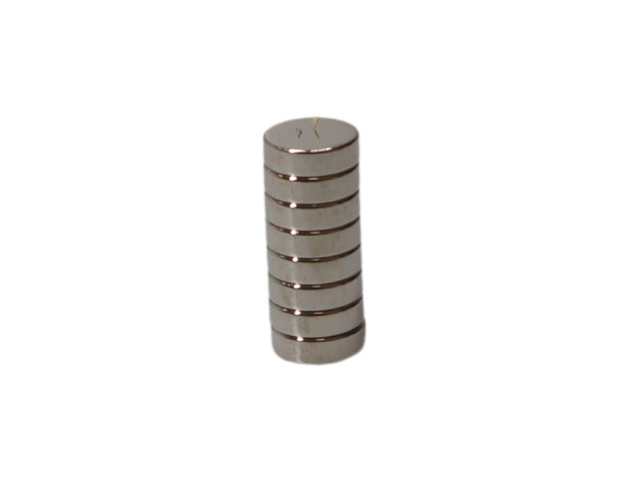 Deltafix Quadermagnete Nickel - Heizkörperfolie - 10 x 3 mm - 8 Stk.
