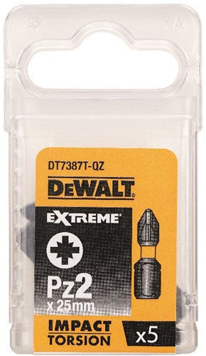 Imp Dewalt Zubehör Act Torsion 25 mm PZ2 – DT7387T-QZ