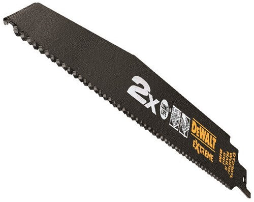Dewalt Zubehör Säbelsägeblatt 2x Bim 228x4,2mm extra dick, Holz - dt2307l-qz