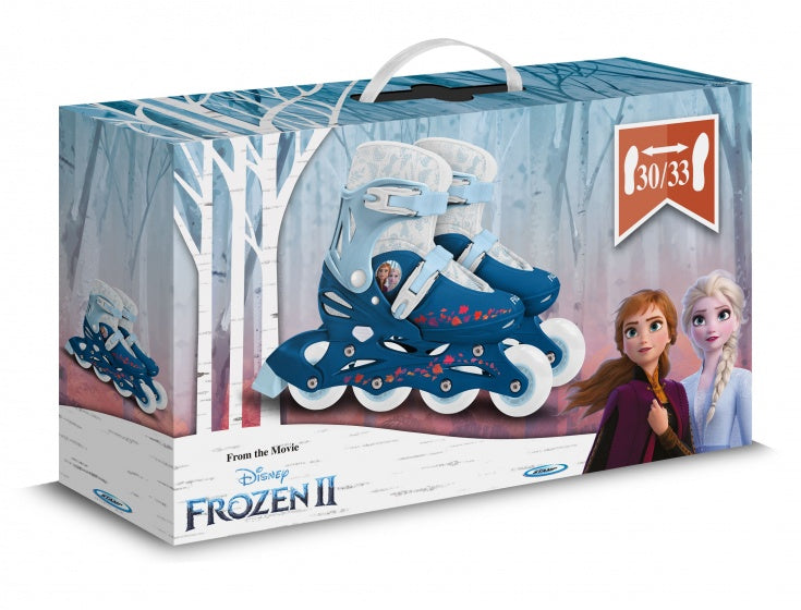 Frozen 2 Inline Skates Hardboot Weißblau Größe 30-33