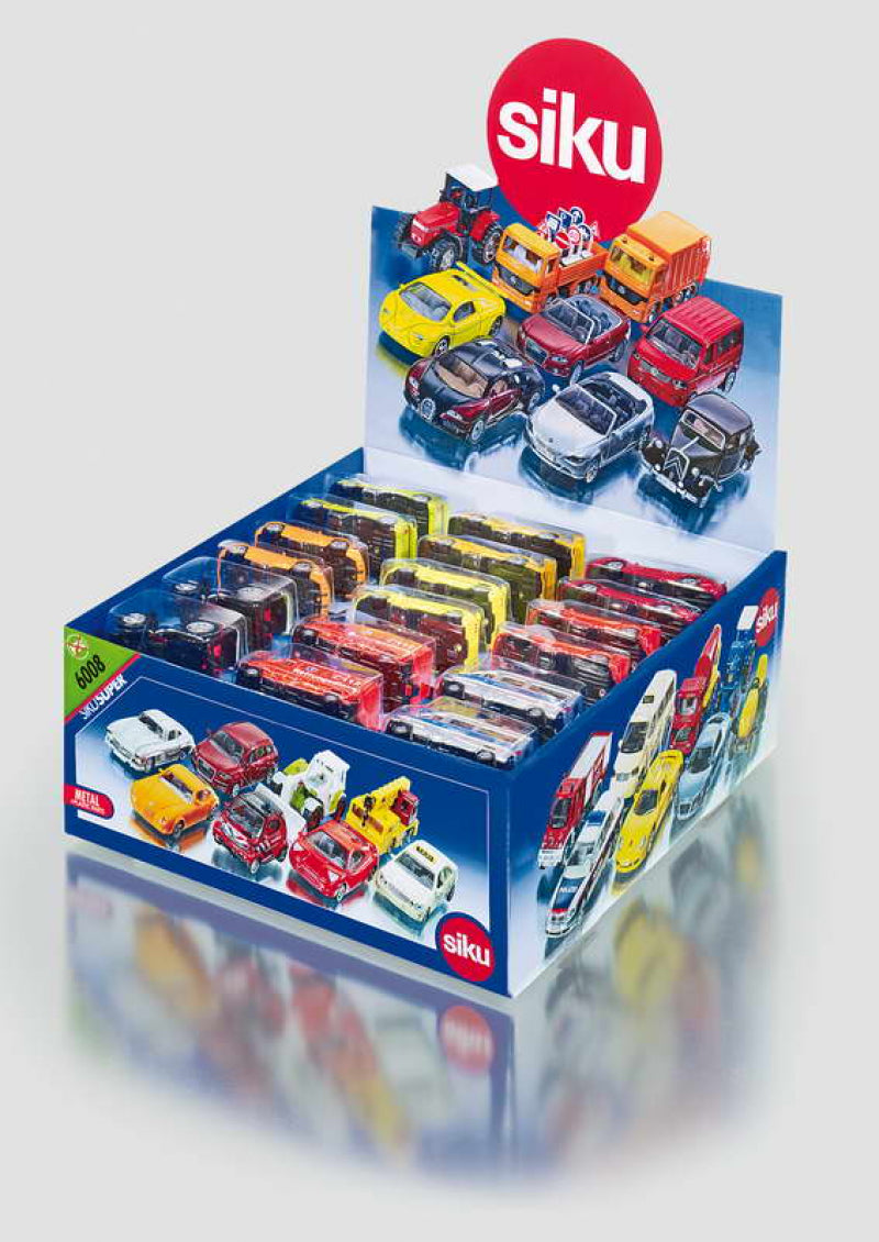 Siku Displaybox Blister Serie 16