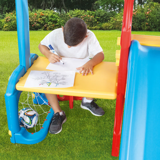 Dolu 7-in-1-Spielset mit Folie und Swing Blue Rot