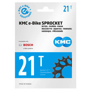 KMC Gear Bosch Gen 2 Super Ench 21T vor Schwarz