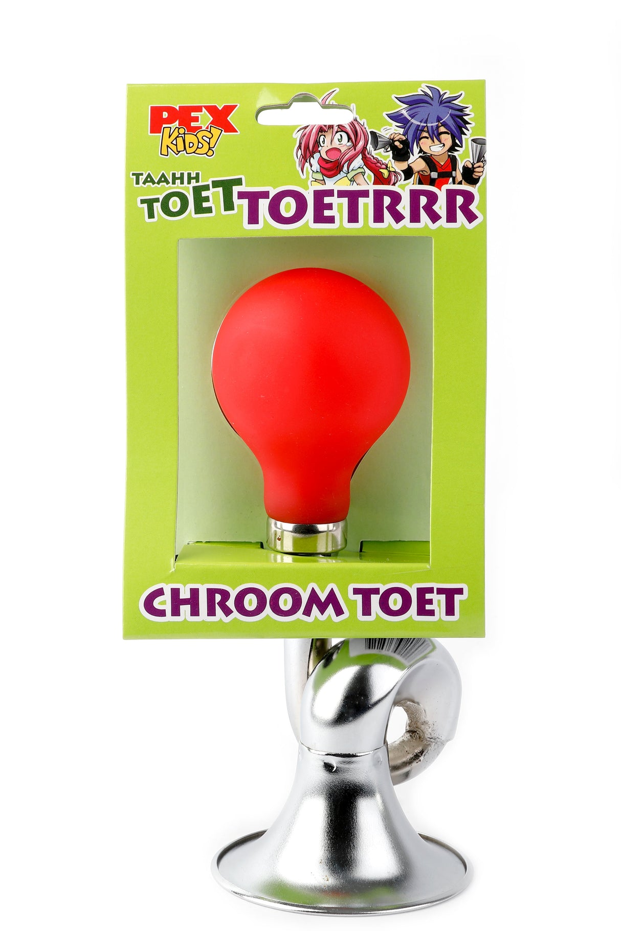 Pexkids Kugelhorn Stahl Curl Chrom