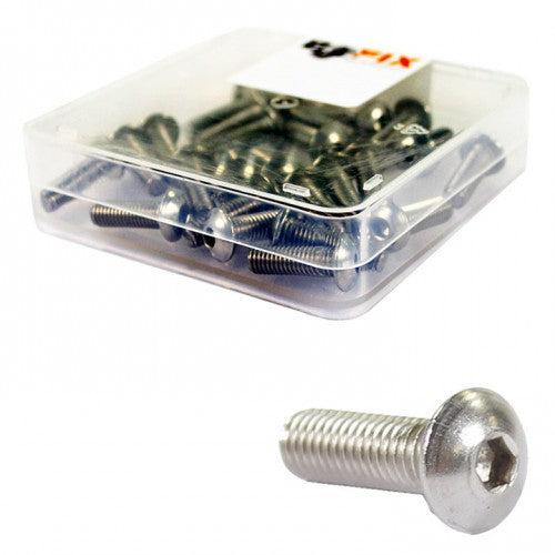 Bofix Linsenkopf-Innensechskantschraube M6 x 25 Edelstahl