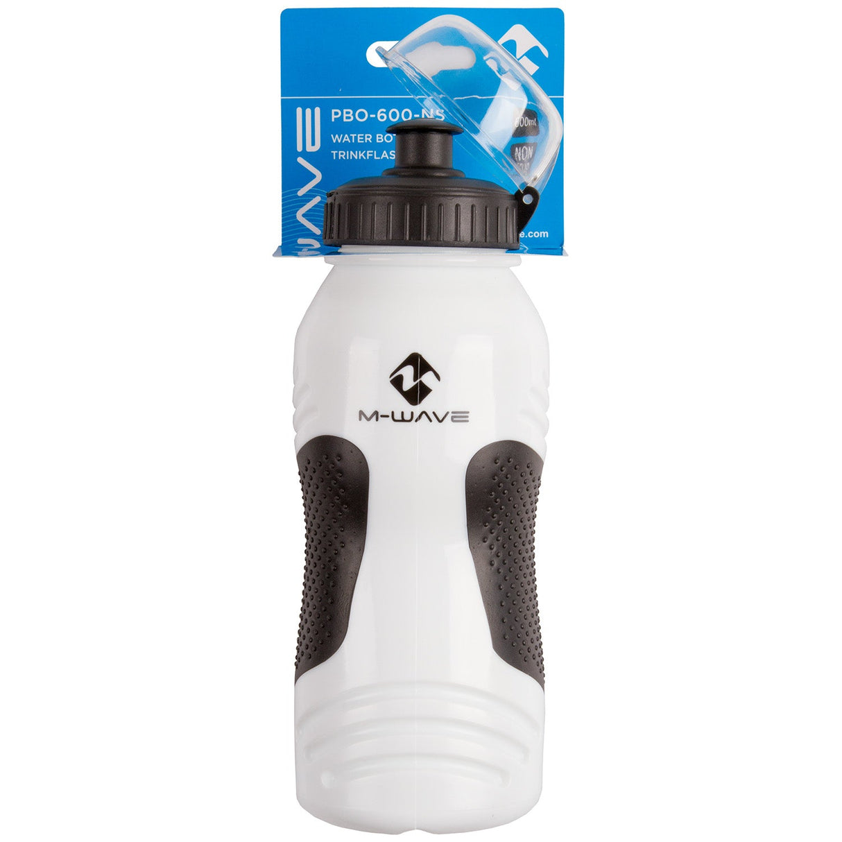 Mighty Trinkflasche weiß mit Anti-Rutsch 550-600ccm