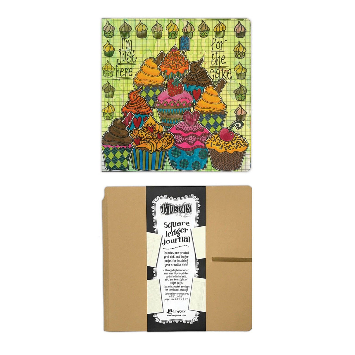 Ranger Tinte Ranger • Dylusions Multi Print Square Ledger