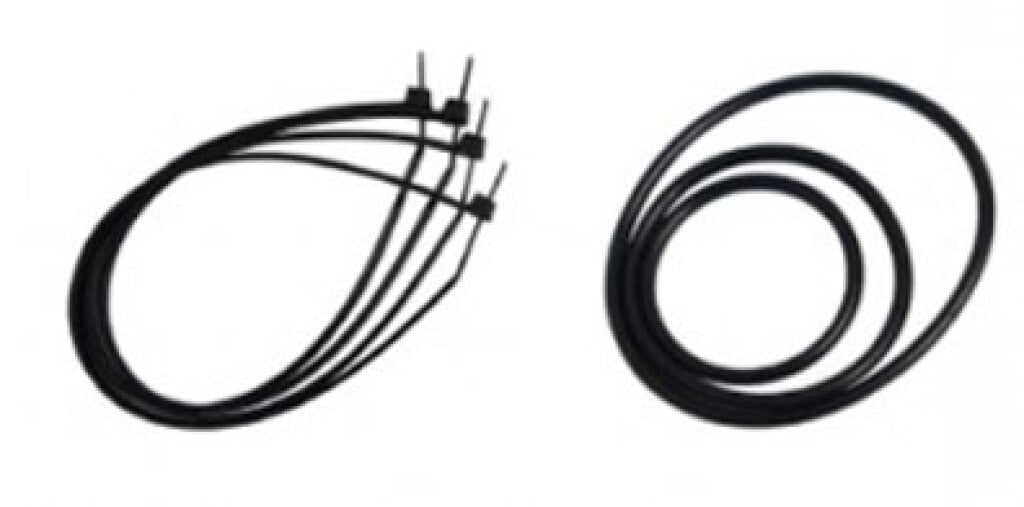Echowell-Kabelbinder und O-Ringe