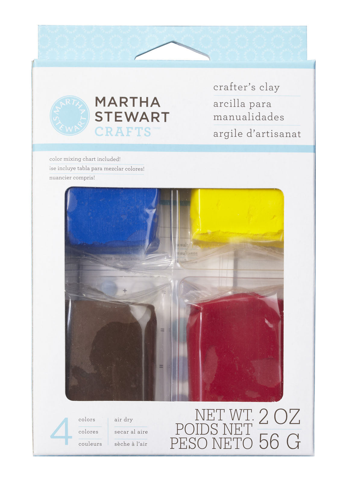 Martha Stewart • Grundton, sortiert, 56 g, 4 Stück