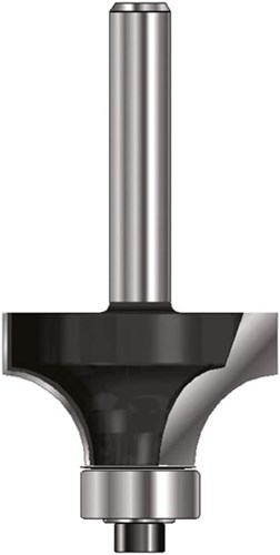 Ent-Rundfräser HM R2 mit Lager, Schaft 12 mm – 7914360