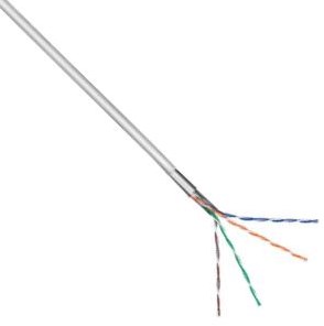 Enzo gembird utp cat5e 4x2 awg24 305m grau massiv - 1381532