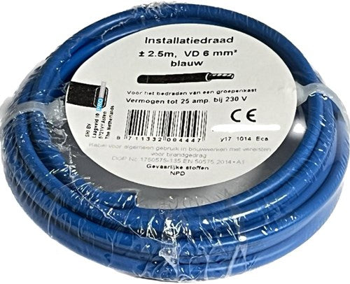 Enzo vd 6 qmm blau 2,5 Meter 1242072