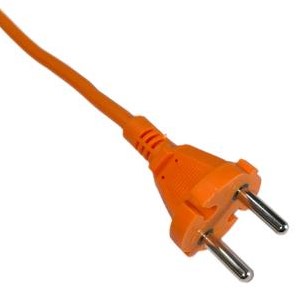 Enzo-Verlängerungskabel | PVC | orange | 2x1qmm | 20m - 1167050
