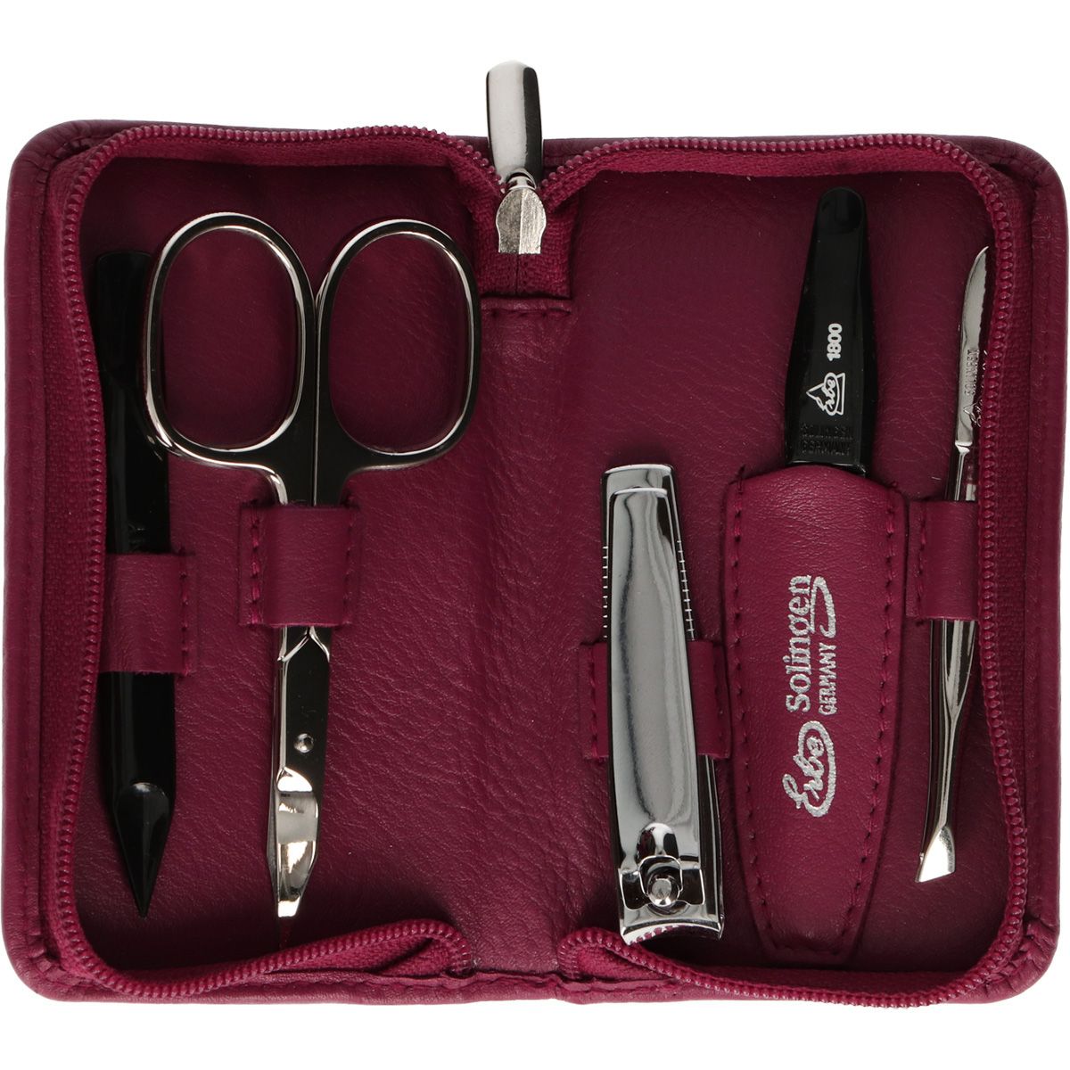 Erbe Solingen 5-teiliges Maniküre-Etui rosa (erbe9081)