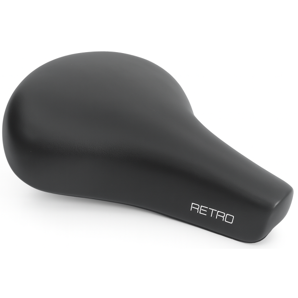 Fahrrad Sattelkante Stadt Retro - Schwarz (auf der Karte)