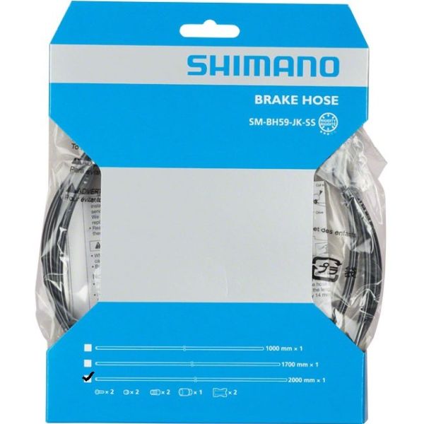 Shimano Bremsleitung sm-bh59 br.line Shim.sm-bh59 2000mm bl.kürzbar