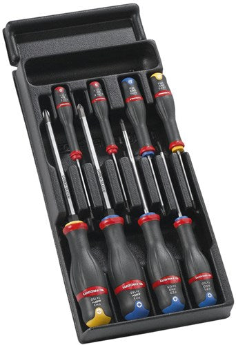 Facom Mod.at2-Modul mit 8 Protwist-Schraubendrehern – Mod.at2