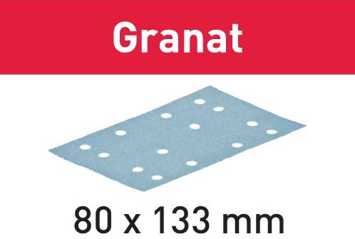 Festool Zubehör Granat STF 80x133 P40 gr 10 Schleifstreifen | 497127