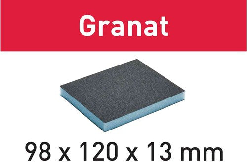 Festool Zubehör Scheuerschwamm Granat | 98x120x13 | 120 Gramm 6 - 201113