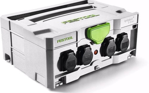 Festool Zubehör Festool sys-powerhub sys-ph 10 Meter Verlängerungskabel mit 5 Steckdosen im Systainer – 200231