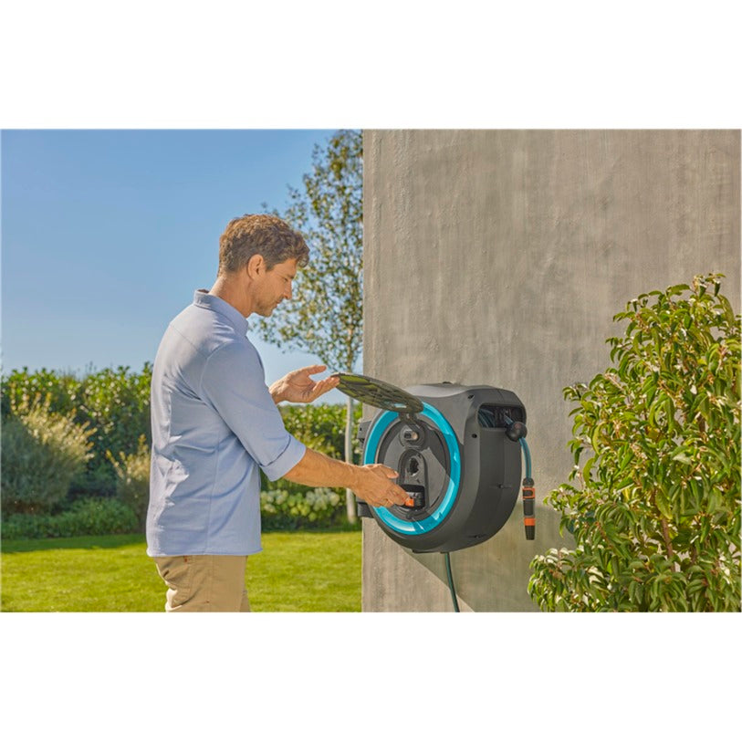 Gardena 40 m Wand-Snangenbox PowerRoll xxl