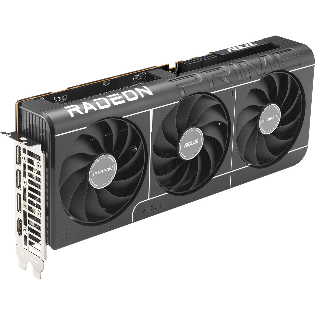 Asus Prime Radeon RX 9070 OC Grafikkarte (grau, 3x Display Port, 1x HDMI, RDNA4)