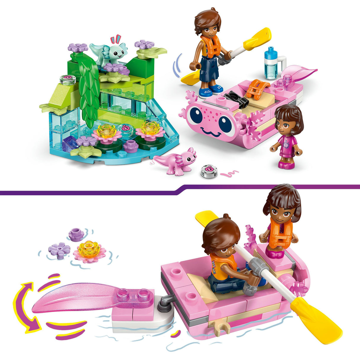 Lego Friends 42861 Axolotl-Abenteuer