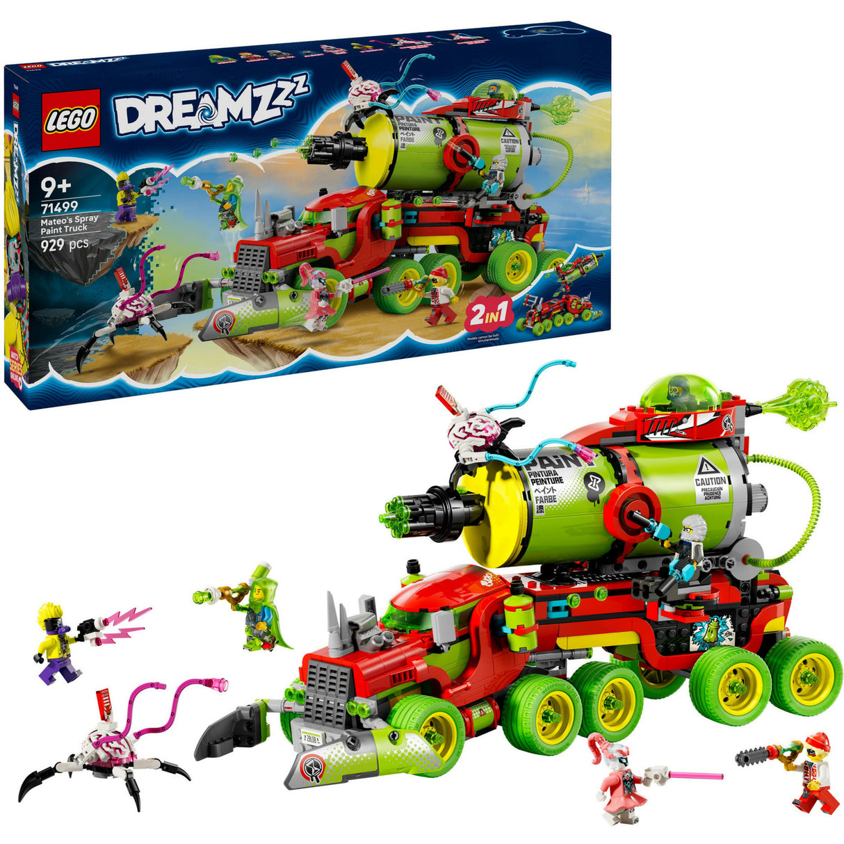 Lego Dreamzzz 71499 Mateos Spraydosen-Truck