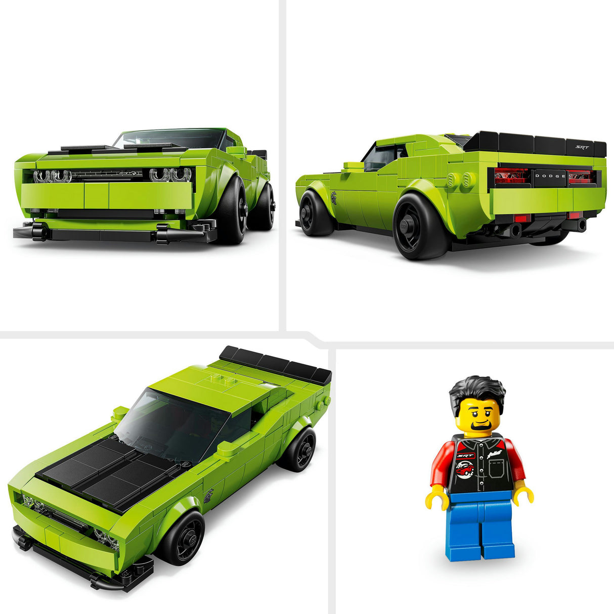 Lego Speed Champions 77237 Sportwagen Dodge Challenger SRT Hellcat