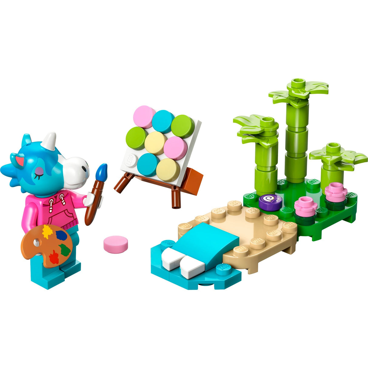 Lego 30703 Animal Crossing Tasche Strandbemalung mit Julian