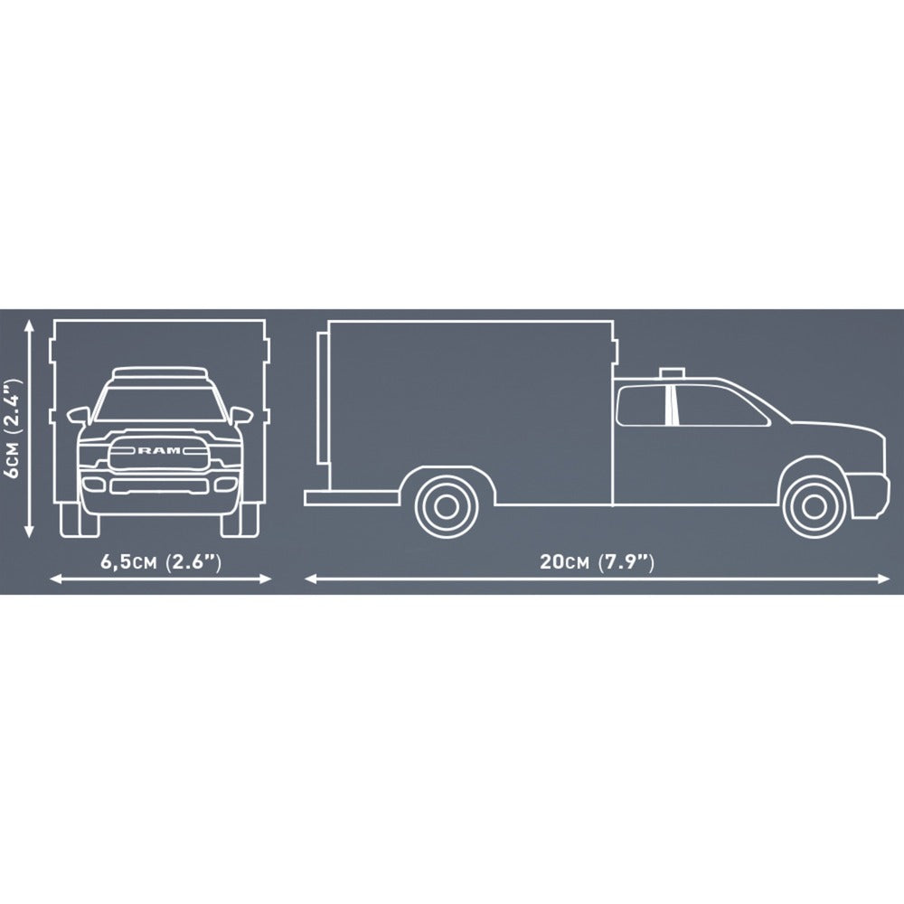 Cobi ram 3500 - ambulance constructiespeelgoed (schaal 1:35)