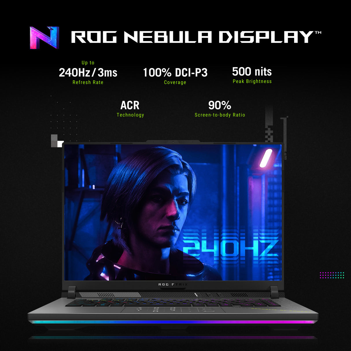 Asus ROG Strix G16 G614PW-RV006W 16 Gaming-Laptop (Grau | R9 8940HX | RTX 5080 | 16 GB | 1 TB SSD)