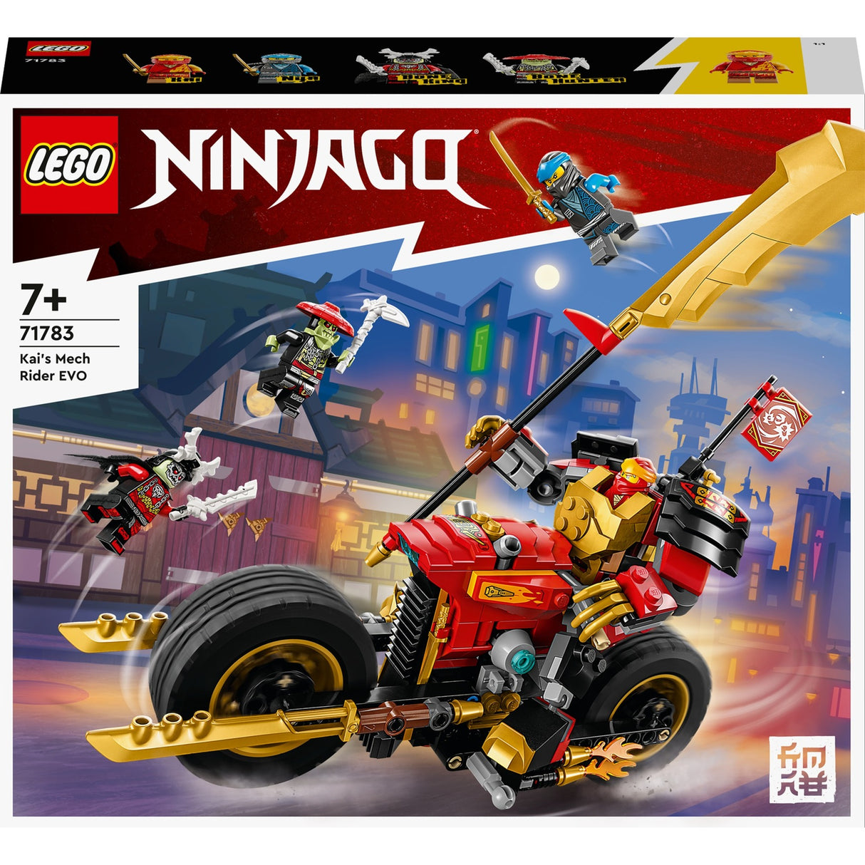 Lego Ninjago 71783 Kais Mech Rider Evo