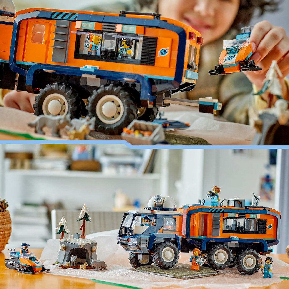 Lego 60471 Stadterkundungs-Laborwagen am Nordpol