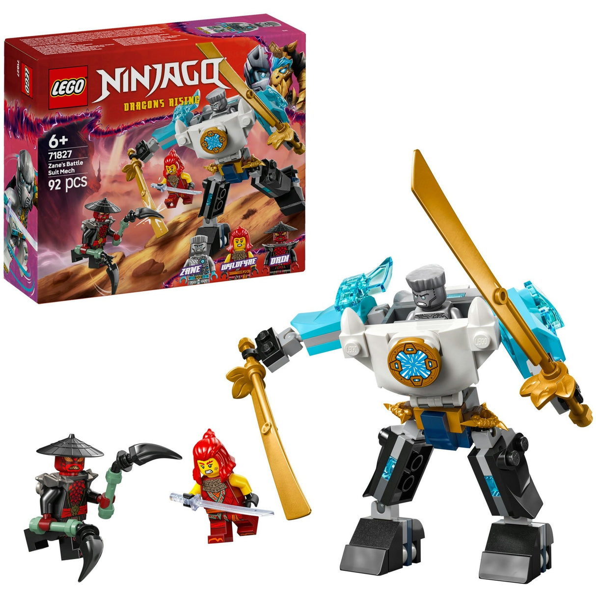 Lego Ninjago 71827 Zanes Kampfmech