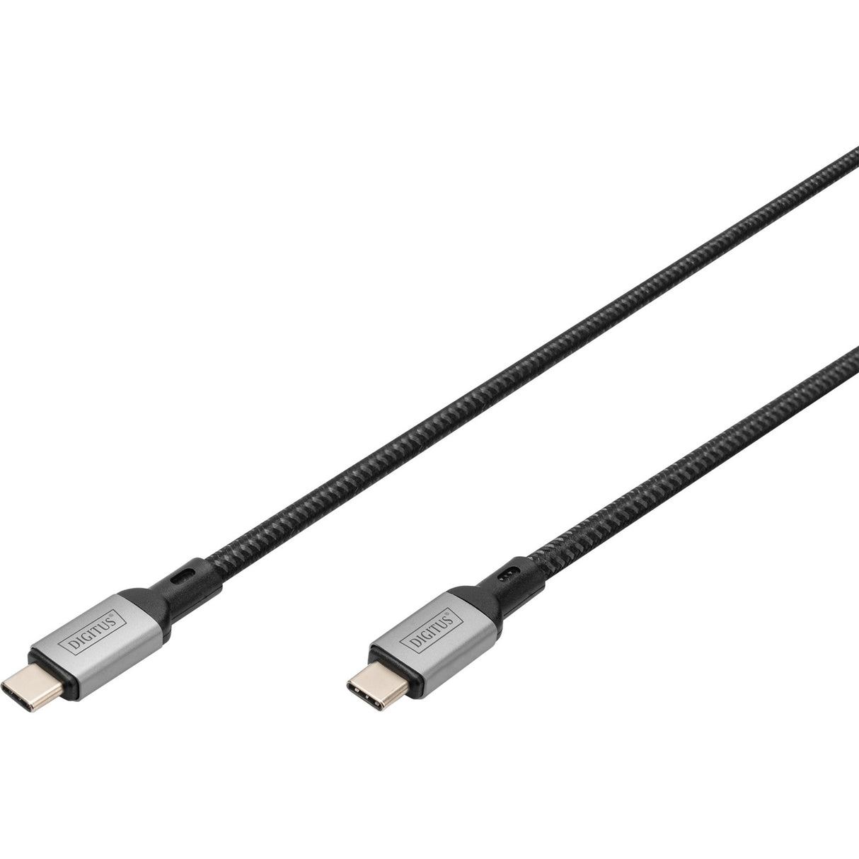 Digitus USB-C 4 gen2 USB-C Verbindungskabel (schwarz grau, 3 Meter)