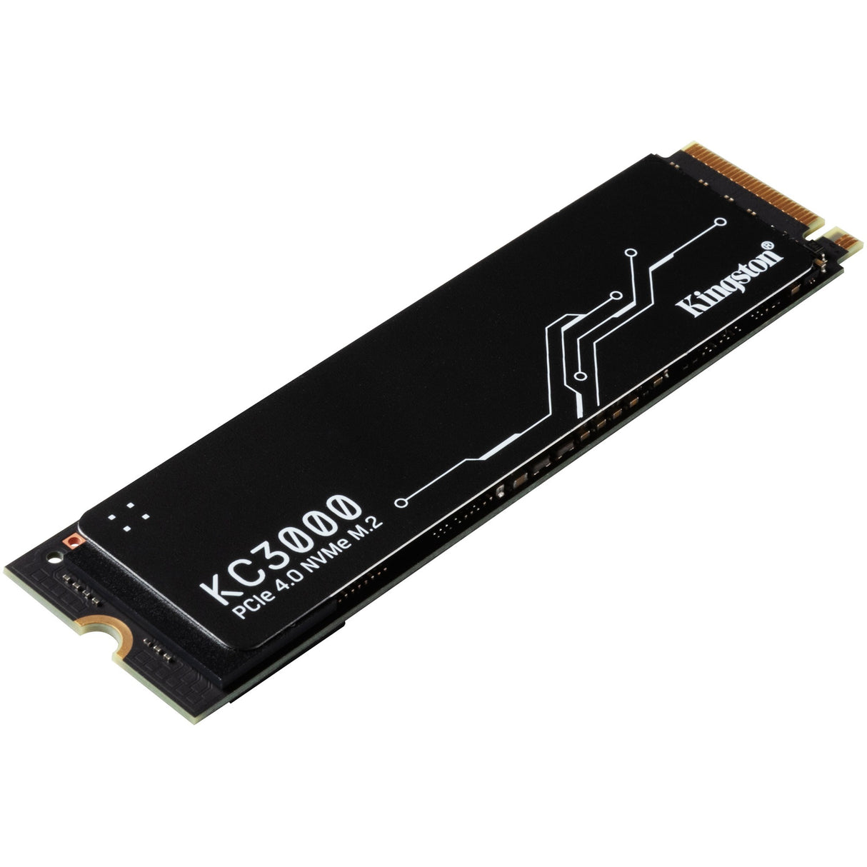 Kingston KC3000 4 TB SSD (Schwarz, Skc3000S 4096G, PCIe 4.0 NVMe, M.2 2280)